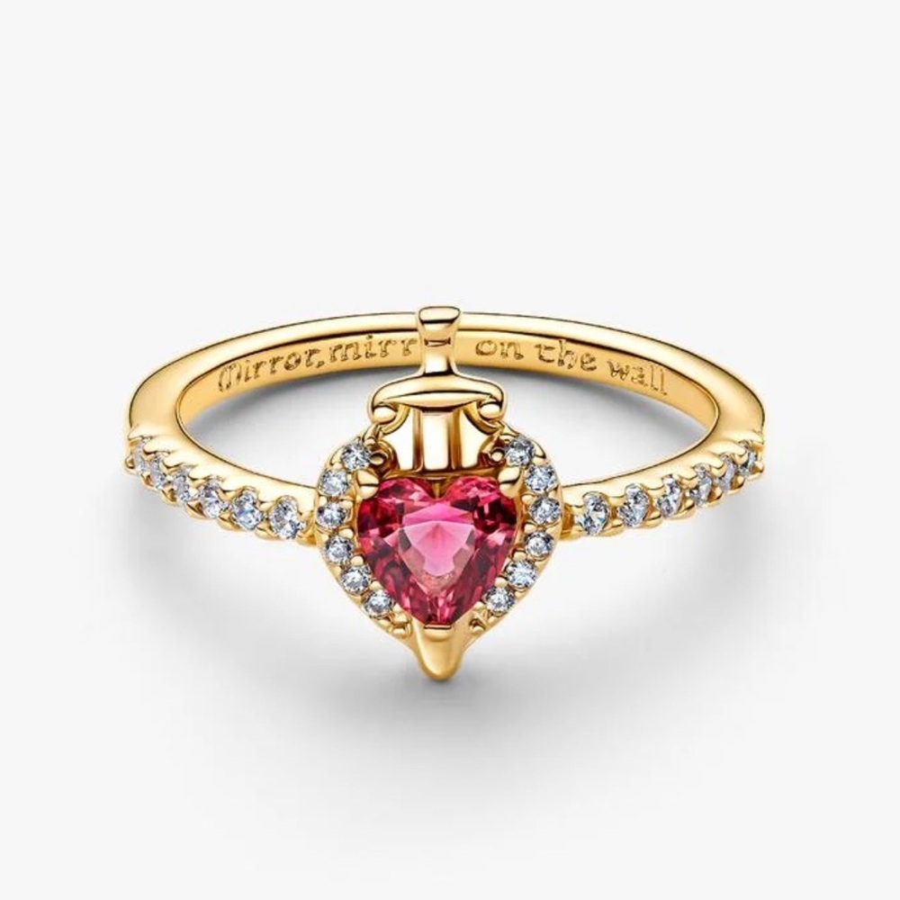 Authentic Pandora Disney Villains Evil Queen Ring - Size 6.5 - NWOT